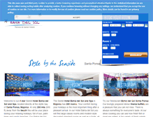 Tablet Screenshot of hotel-bahia-del-sol.com